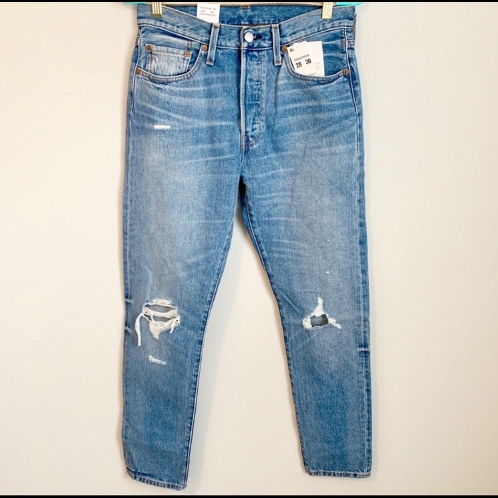 Levi’s 501 High Rise Skinny Jeans Size 28x30 NWT